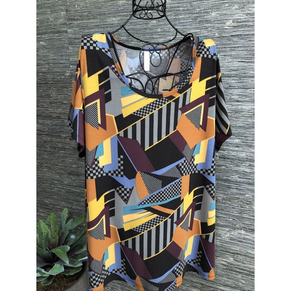Lula Rose Short Sleeve Top 3X